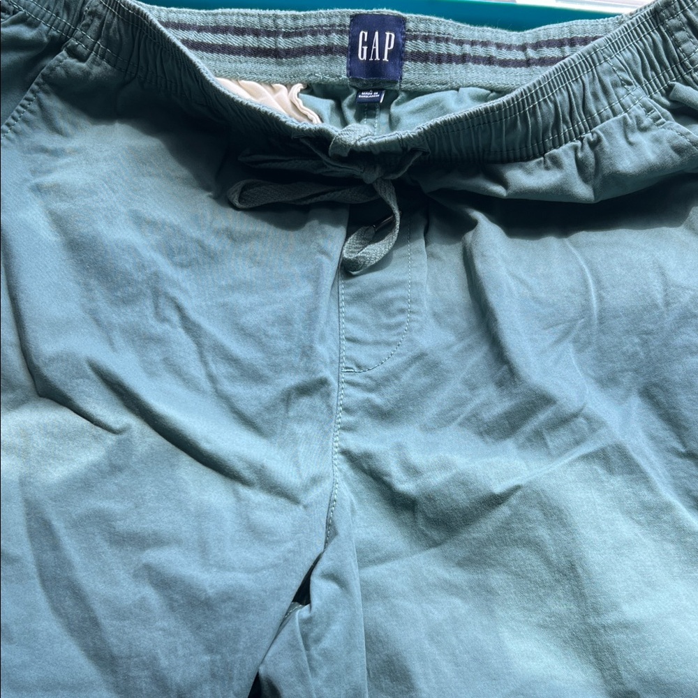 GAP Teal Green Drawstring Lounge Shorts
